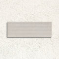 Serene Gris Décor 30 x 90cm glazed ceramic fluted stone effect feature tile face