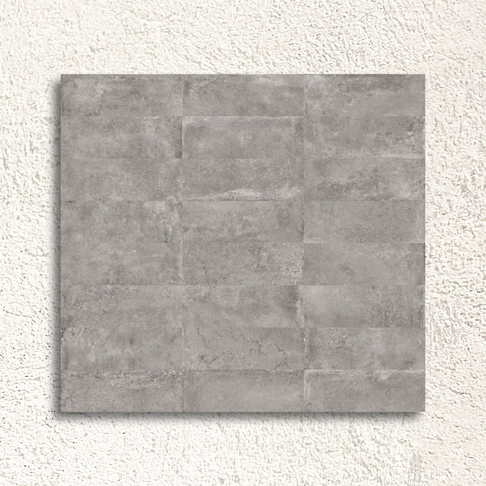 Mayfair Ash 30 x 90cm glazed ceramic tile room setting