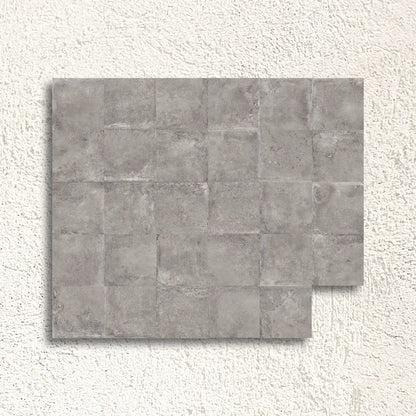 Mayfair Ash 60 x 60cm glazed porcelain tile room setting