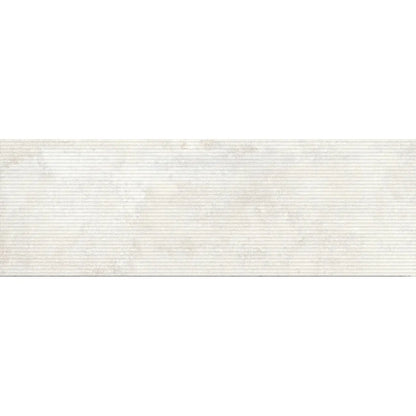Mayfair Bone Décor 30 x 90cm glazed ceramic relief wall tile