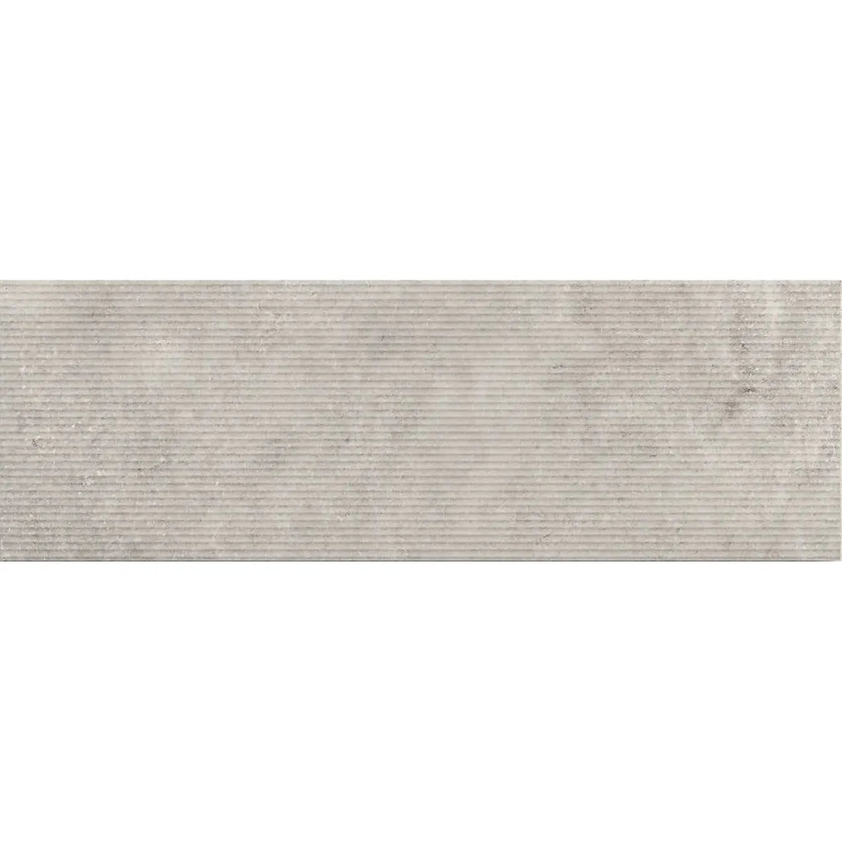 Mayfair Ash Décor 30 x 90cm glazed ceramic relief wall tile face