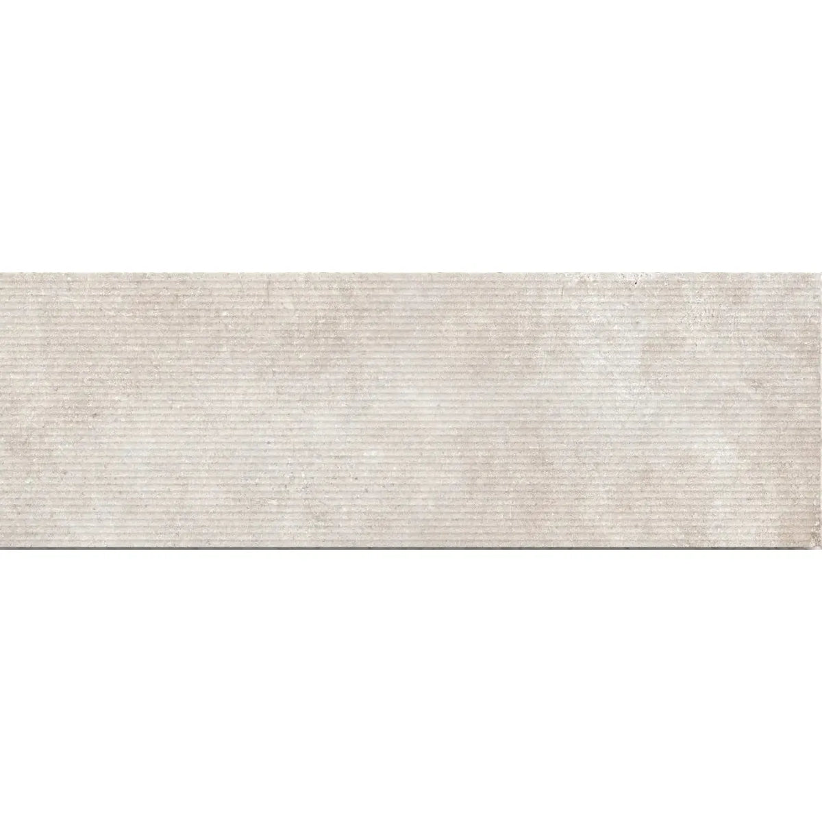 Mayfair Beige Décor 30 x 90cm glazed ceramic relief wall tile face