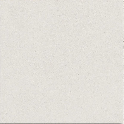 Elora Blanco matt porcelain stone-effect floor tile 100 x 100cm, cream-white face