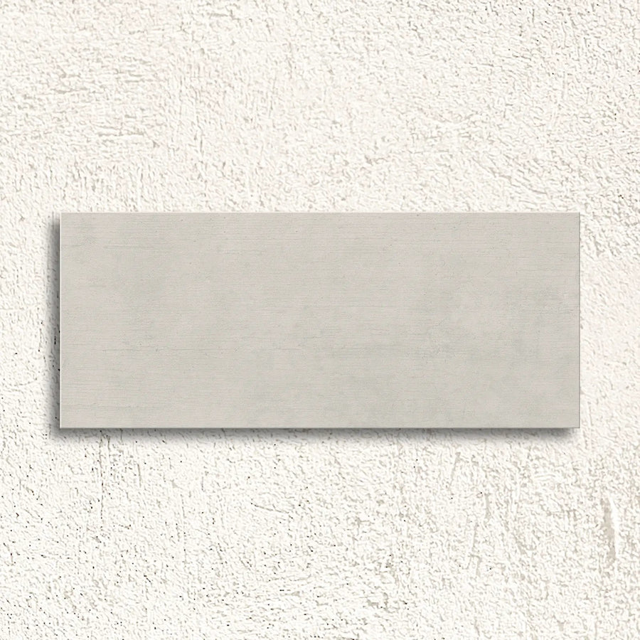 Hannover Grey 25 x 60cm matt glazed ceramic wall tile face
