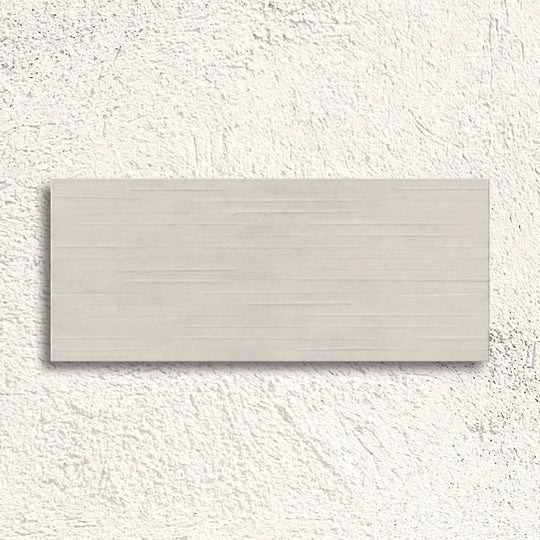 Hannover Grey Relieve Décor 25 x 60cm Ceramic Tile