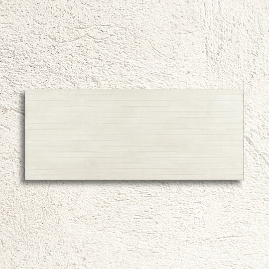 Hannover Ivoire Relieve Décor 25 x 60cm Ceramic Tile