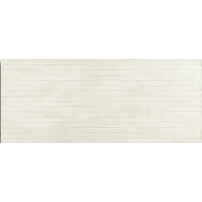 Hannover Ivoire Relieve Décor 25 x 60cm matt textured ceramic wall tile face