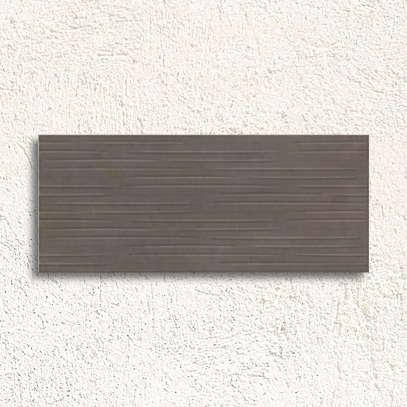 Hannover Antracita Relieve Décor 25 x 60cm matt textured ceramic wall tile face