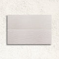 Light Stone Score White 30 x 90cm ceramic stone effect tile face