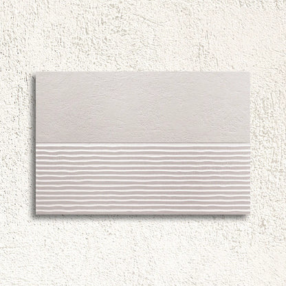 Light Stone Score White 30 x 90cm ceramic stone effect tile face