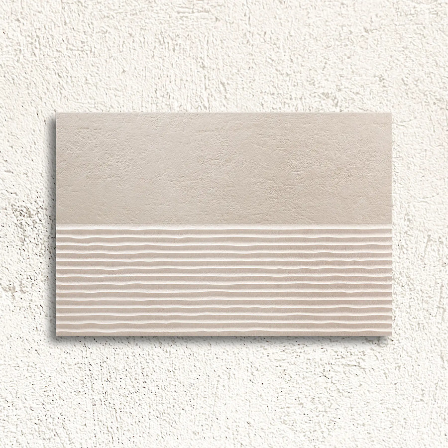 Light Stone Score Beige 30 x 90cm ceramic stone effect tile face