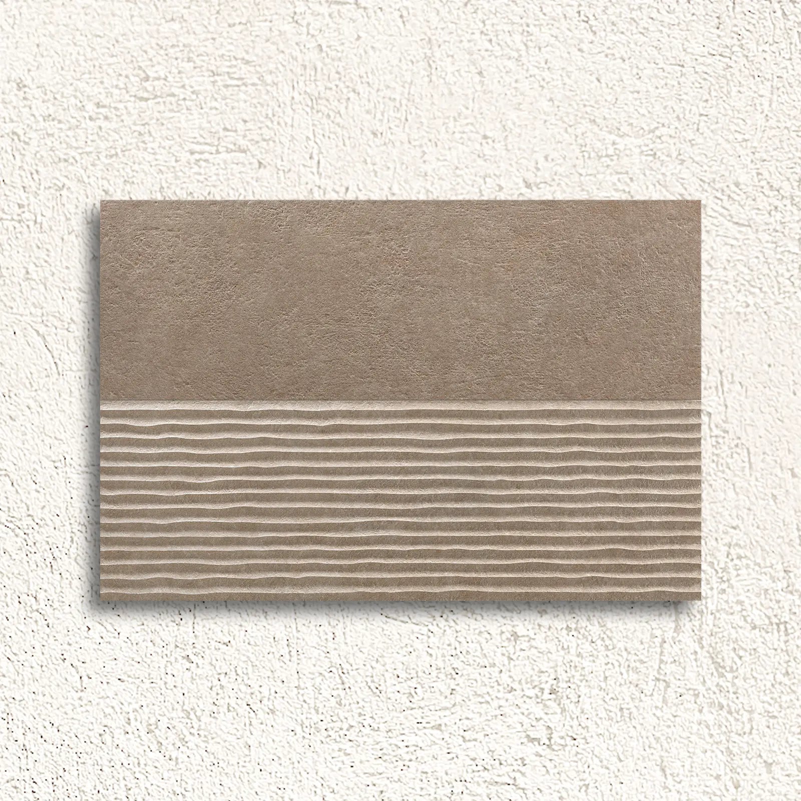 Light Stone Score Taupe 30 x 90cm ceramic stone effect tile face