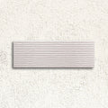 Light Stone Score White 30 x 90cm ceramic stone effect tile face