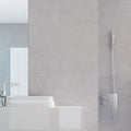 Light Stone Score Grey 30 x 90cm ceramic stone effect tile room setting