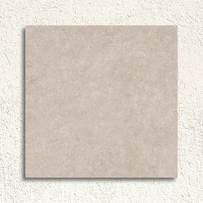 Light Stone Beige Floor 60 x 60cm porcelain stone effect tile face