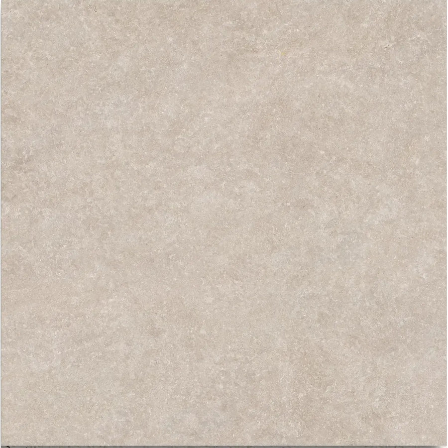 Light Stone Beige Floor 60 x 60cm porcelain stone effect tile face