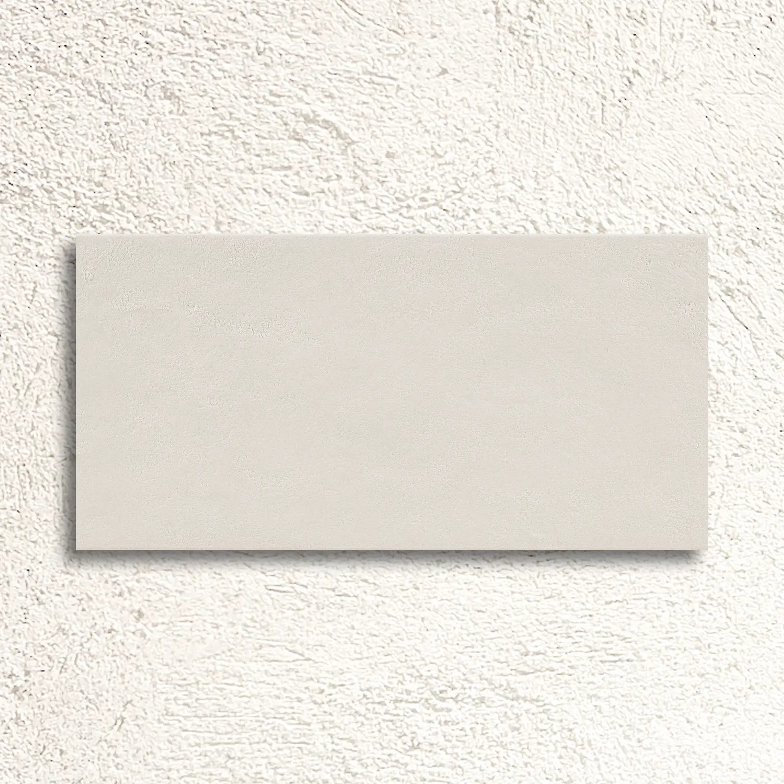 Wave Snow 30 x 60cm glazed ceramic concrete effect tile face
