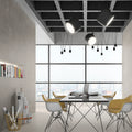 Wave Concrete 30 x 60cm glazed ceramic concrete effect tile room 