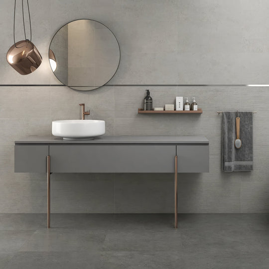 Wave Concrete Resin Decor 30 x 60cm Ceramic Tile