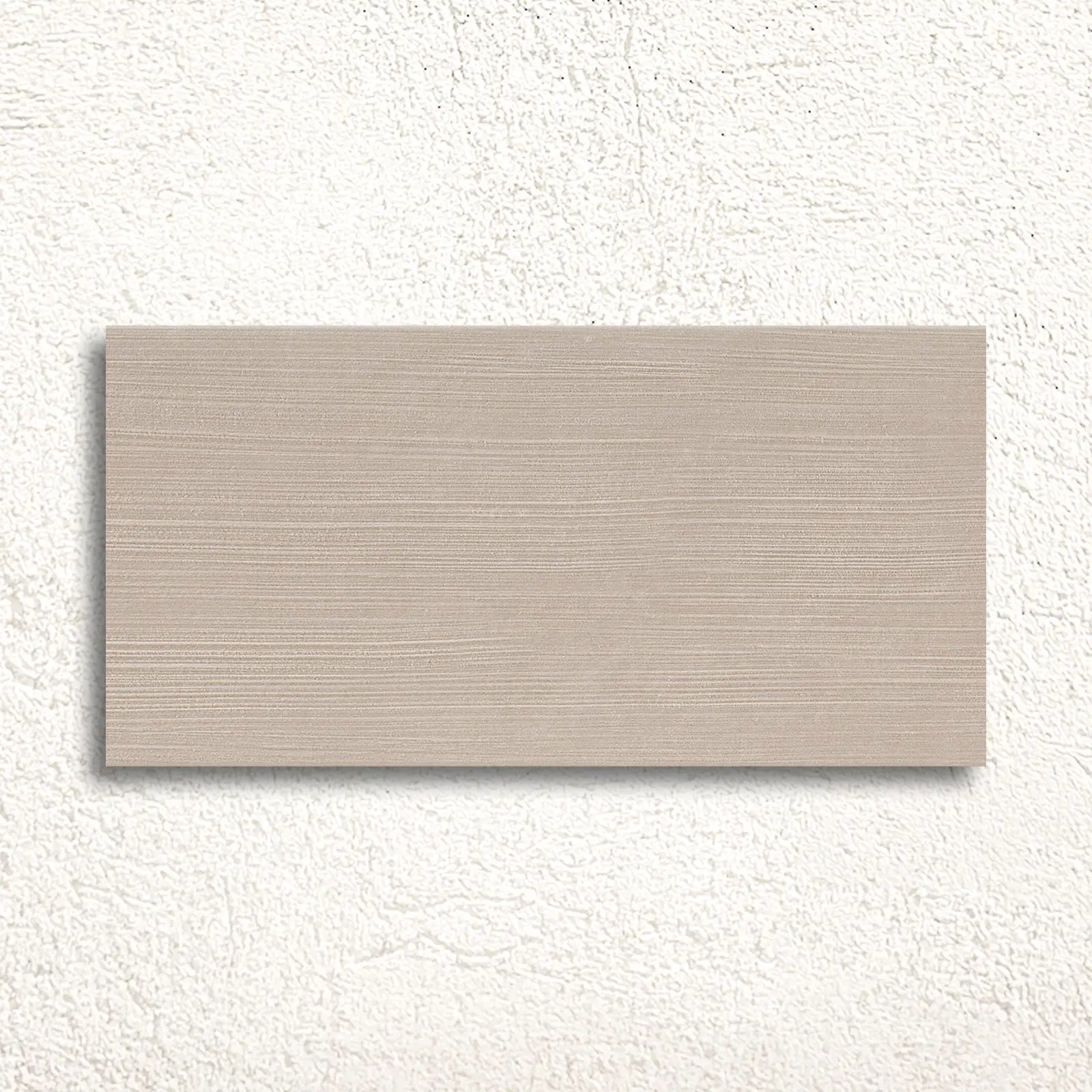 Wave Tortora Resin Decor 30 x 60cm glazed ceramic concrete effect decor tile face
