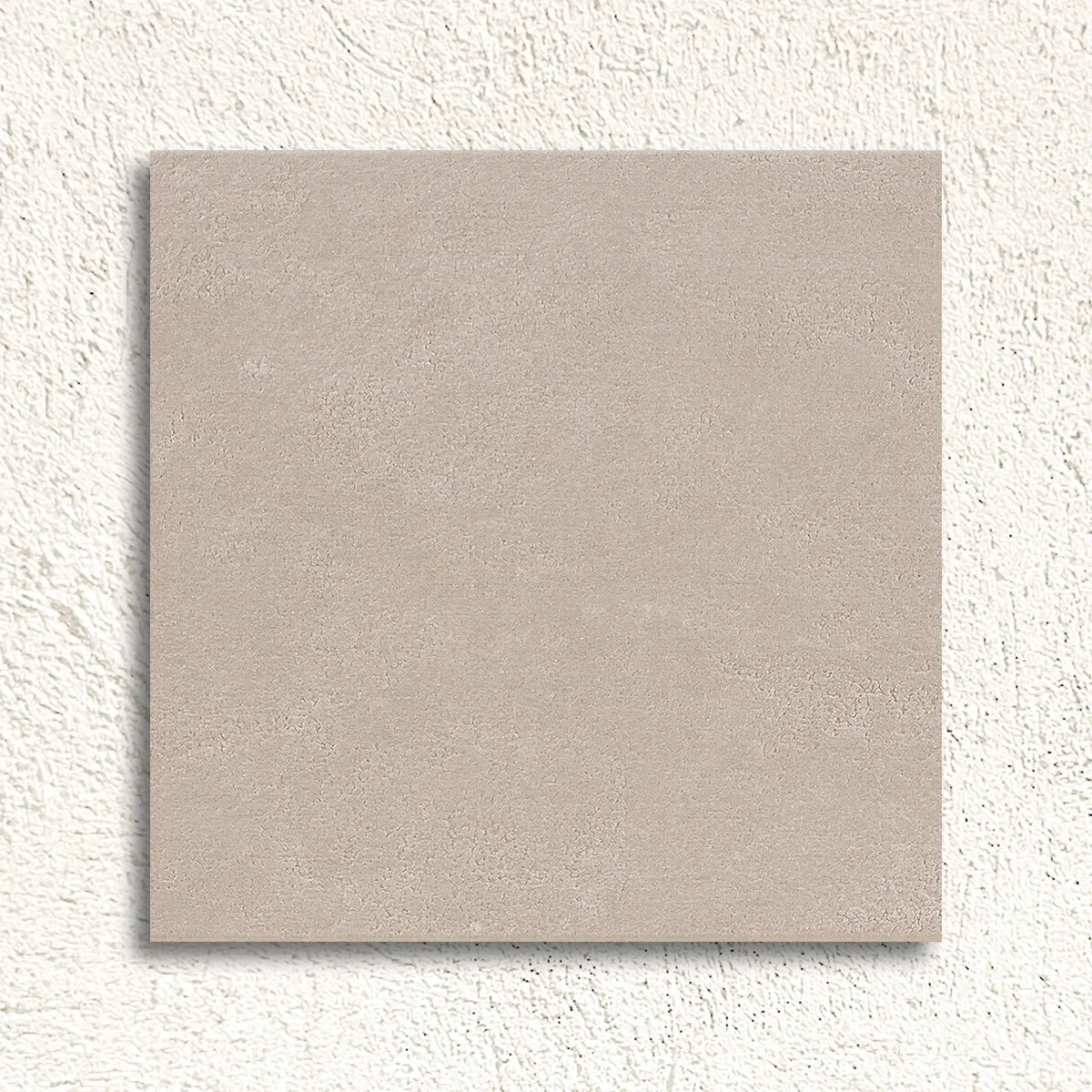 Wave Tortora Floor 60 x 60cm glazed porcelain concrete effect tile face