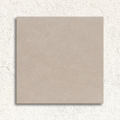 Wave Tortora Floor 60 x 60cm glazed porcelain concrete effect tile face
