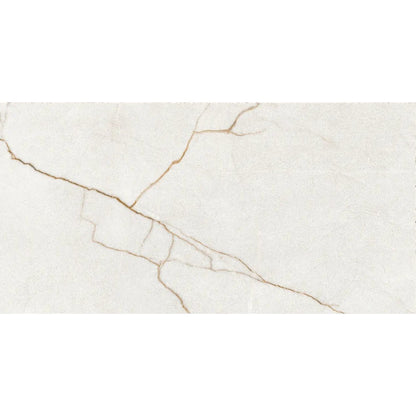Alba Ecru Artech matt porcelain marble effect tile 60 x 120cm face detail in soft ecru