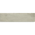 Terra Green matt porcelain zellige-look wall and floor tile, 6 x 24.6cm, tile face