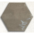 Bali Grey Hexagon 15 x 17.3cm glazed ceramic hexagon tile face