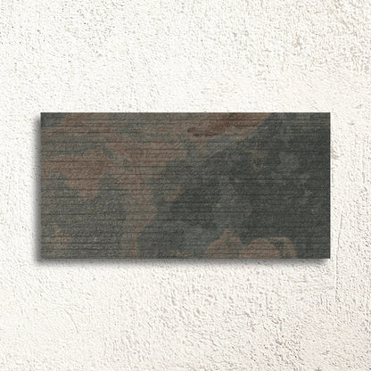 Cove Anthracite Décor 30 x 60cm Porcelain Tile – thumbnail 1