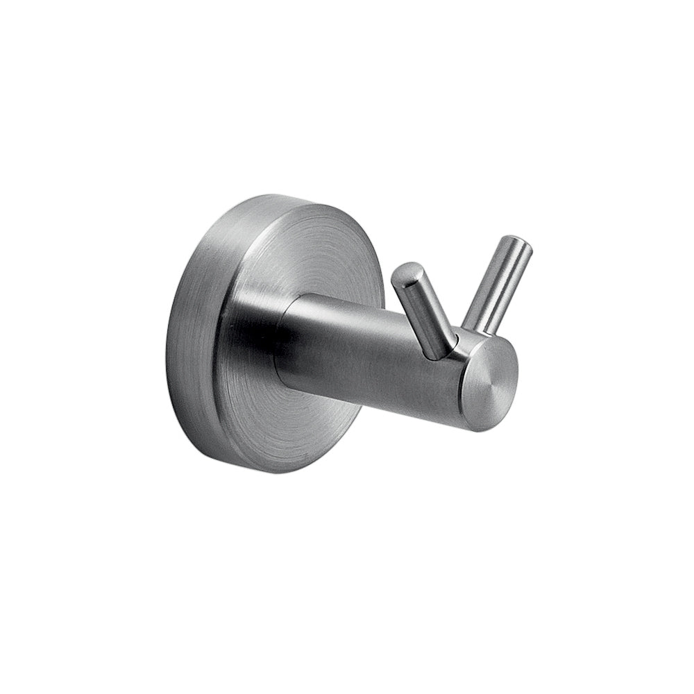 G Pro Double Hook in Brushed Stainless Steel - Origins Living