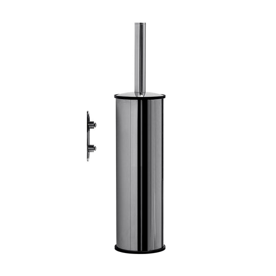 G Pro Metal Toilet Brush Wall Mounted in Chrome - Origins Living