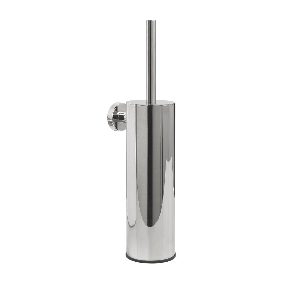 G Pro Metal Toilet Brush Wall Mounted in Chrome - Origins Living