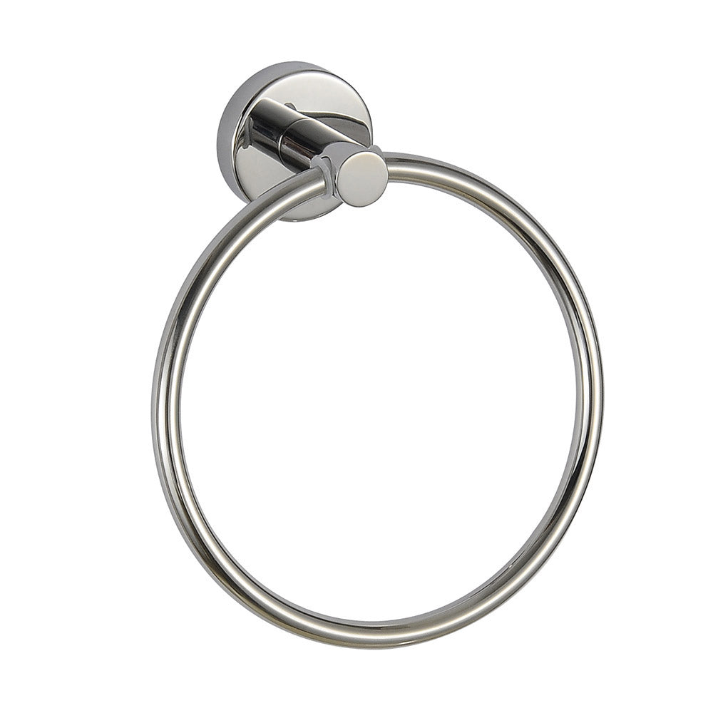 G Pro Towel Ring in Chrome - Origins Living