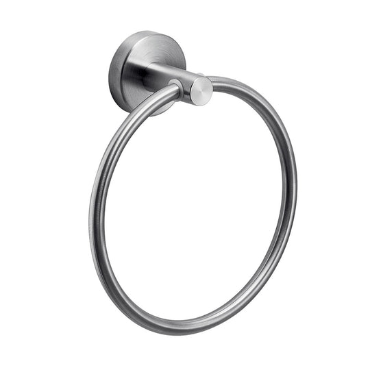 G Pro Towel Ring in Brushed Stainless Steel - Origins Living