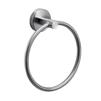 G Pro Towel Ring in Brushed Stainless Steel - Origins Living