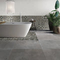 Mediterranea Menfi 20 x 20cm porcelain stone effect tile room setting