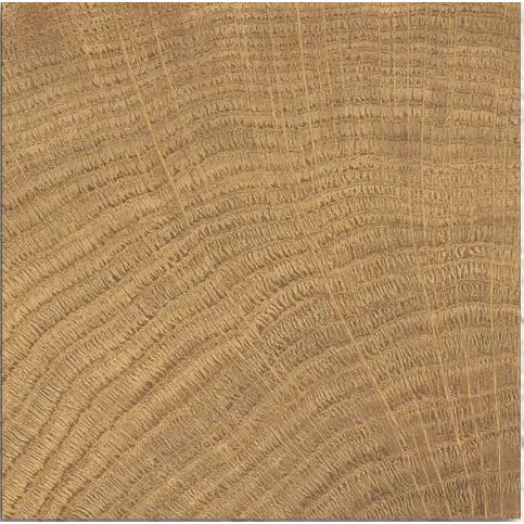 Fraser Walnut rich, caramel-brown wood-effect matt porcelain tile in 10x10cm square format for walls and floors