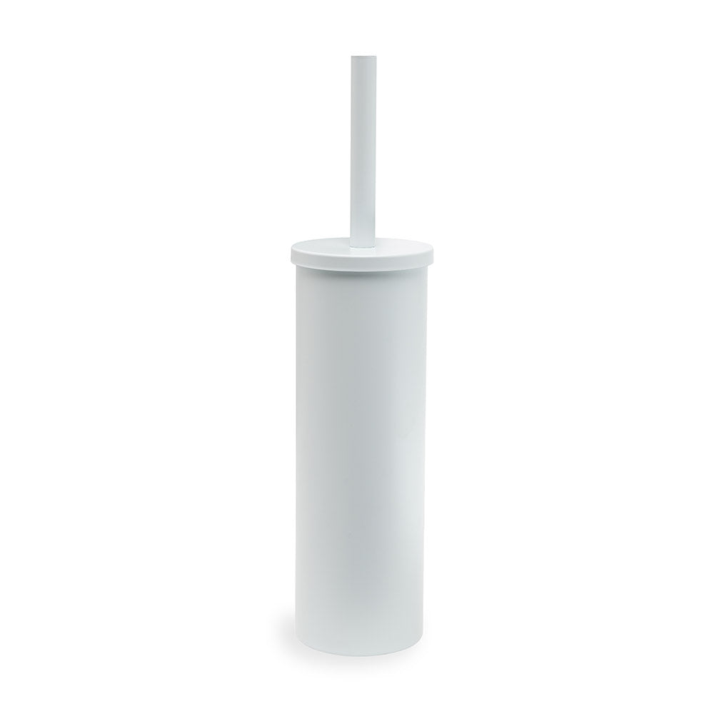 Flip Toilet Brush Freestanding in Matt White - Origins Living