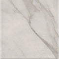 Lomond Blanco white marble-effect matt porcelain tile in 30x30cm chequerboard format