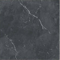 Lomond Nero black marble-effect matt porcelain tile in 30x30cm chequerboard format