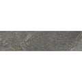 Atlas Coal 7.5 x 30cm matt porcelain tile face detail
