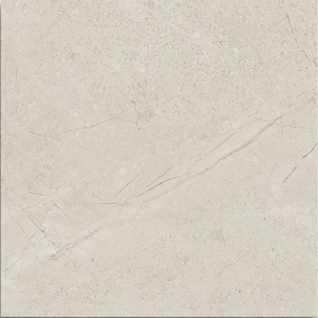 Atlas Cotton matt porcelain stone-effect tile face detail