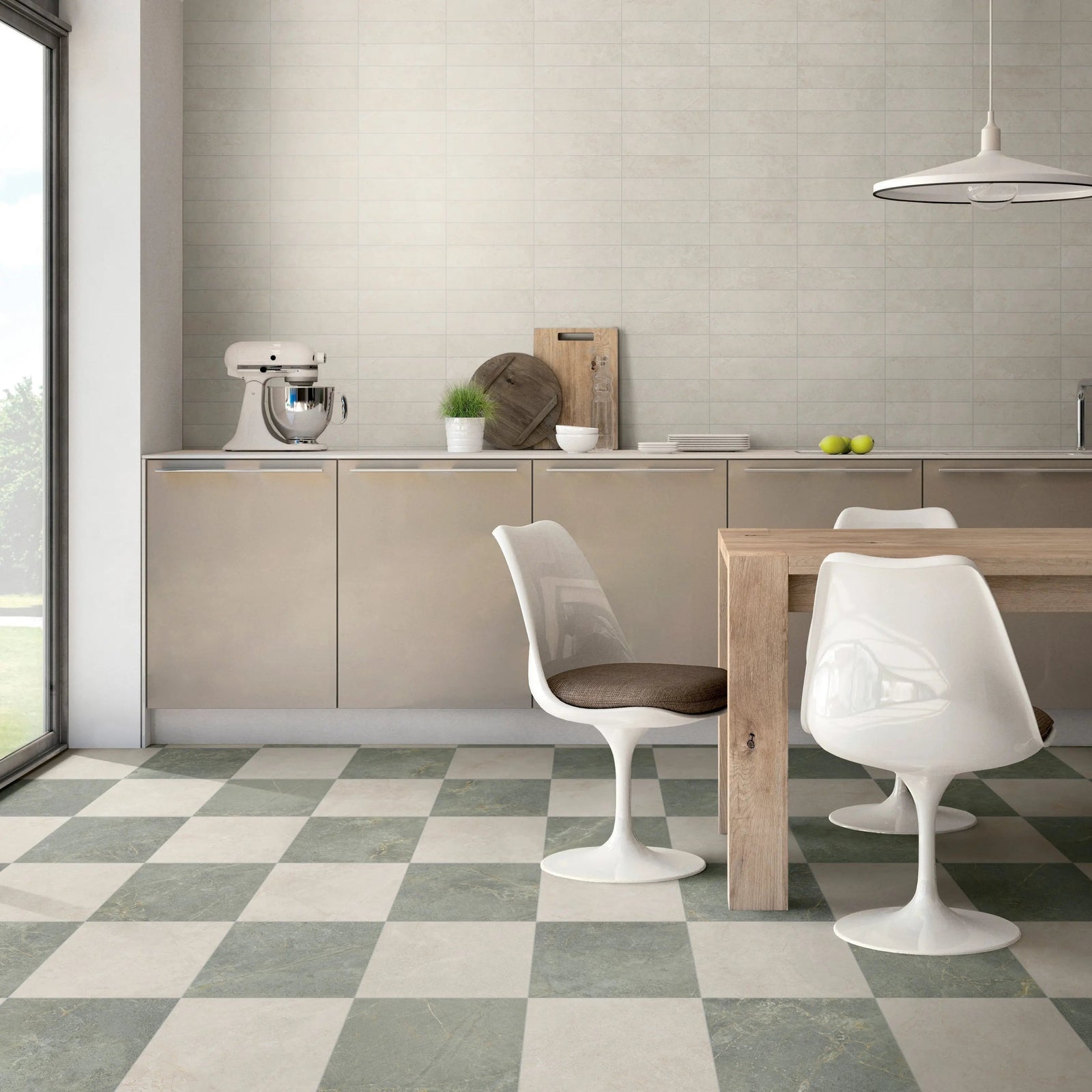 Atlas Cotton 30 x 30cm Porcelain Tile – detail view 5
