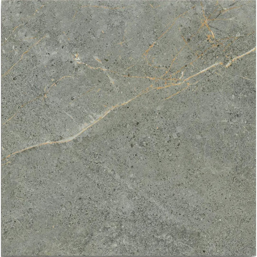 Atlas Jadestone matt porcelain stone-effect tile 30 x 30cm face detail