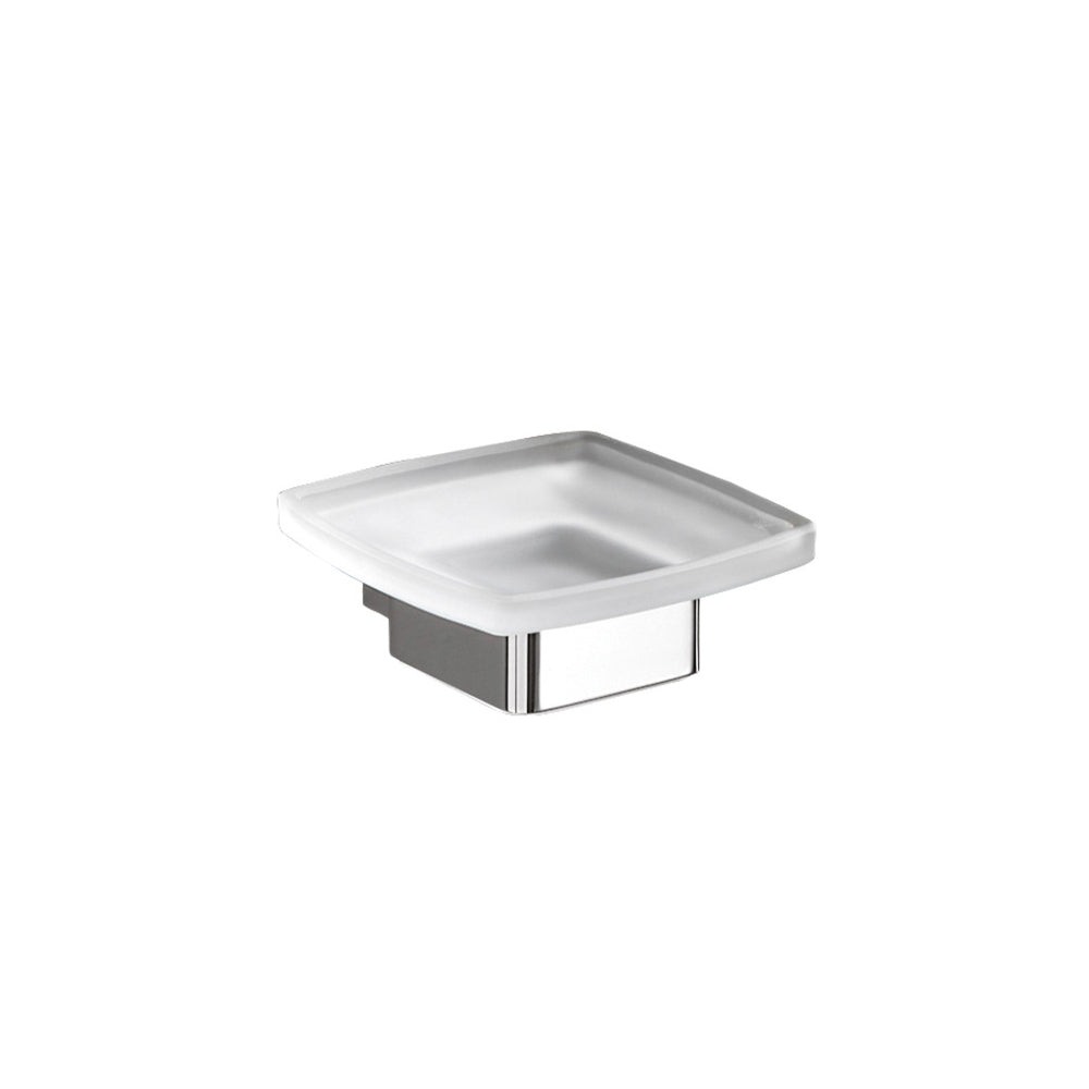 Lounge Soap Dish in Chrome - Origins Living