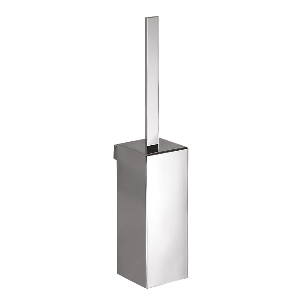 Lounge Toilet Brush Wall Mounted in Chrome - Origins Living