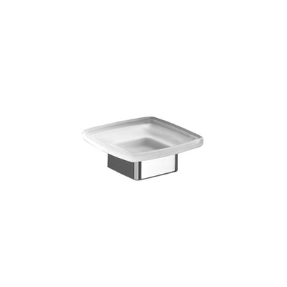 Lounge Soap Dish Freestanding in Chrome - Origins Living