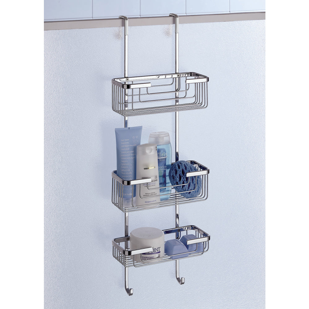 Shower Rack 3 Tier in Chrome - Origins Living