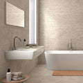 Himalaya Beige 30 x 60cm glazed ceramic stone effect tile room setting